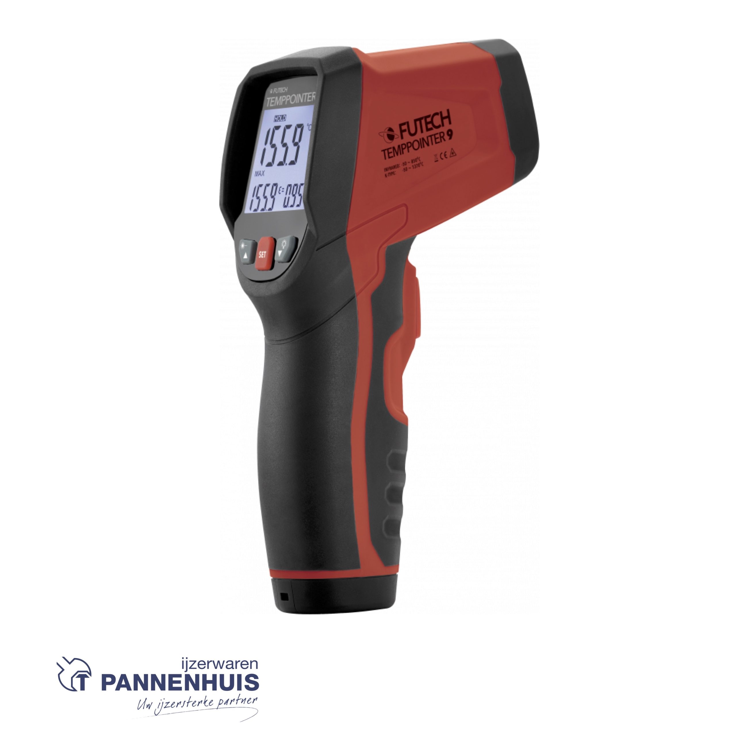 Futech Infrarood thermometer Temppointer 9