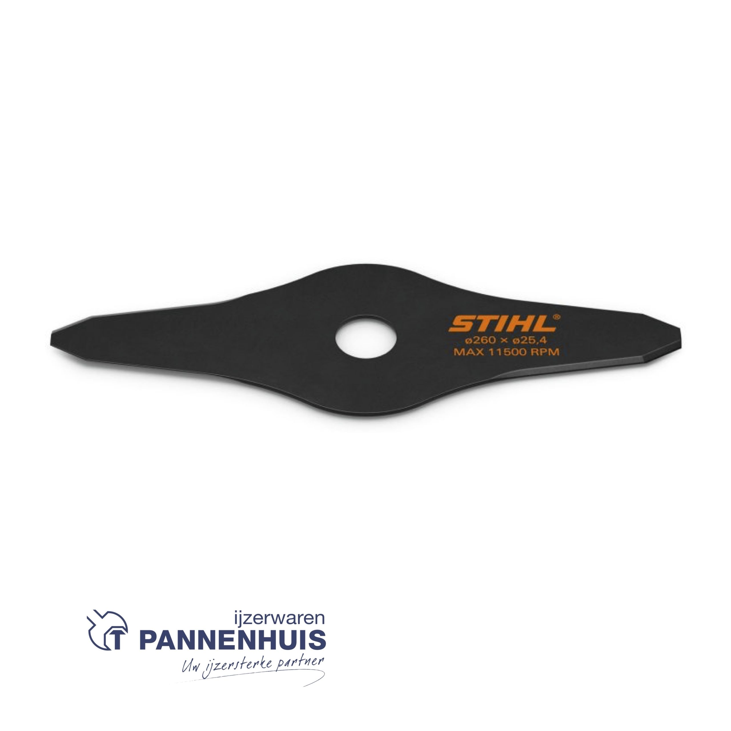 Stihl Grassnijblad 260-2 diam. 260 mm as 25,4mm