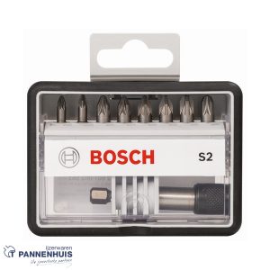 Bosch extra hard schroefbitset robust line 8 st