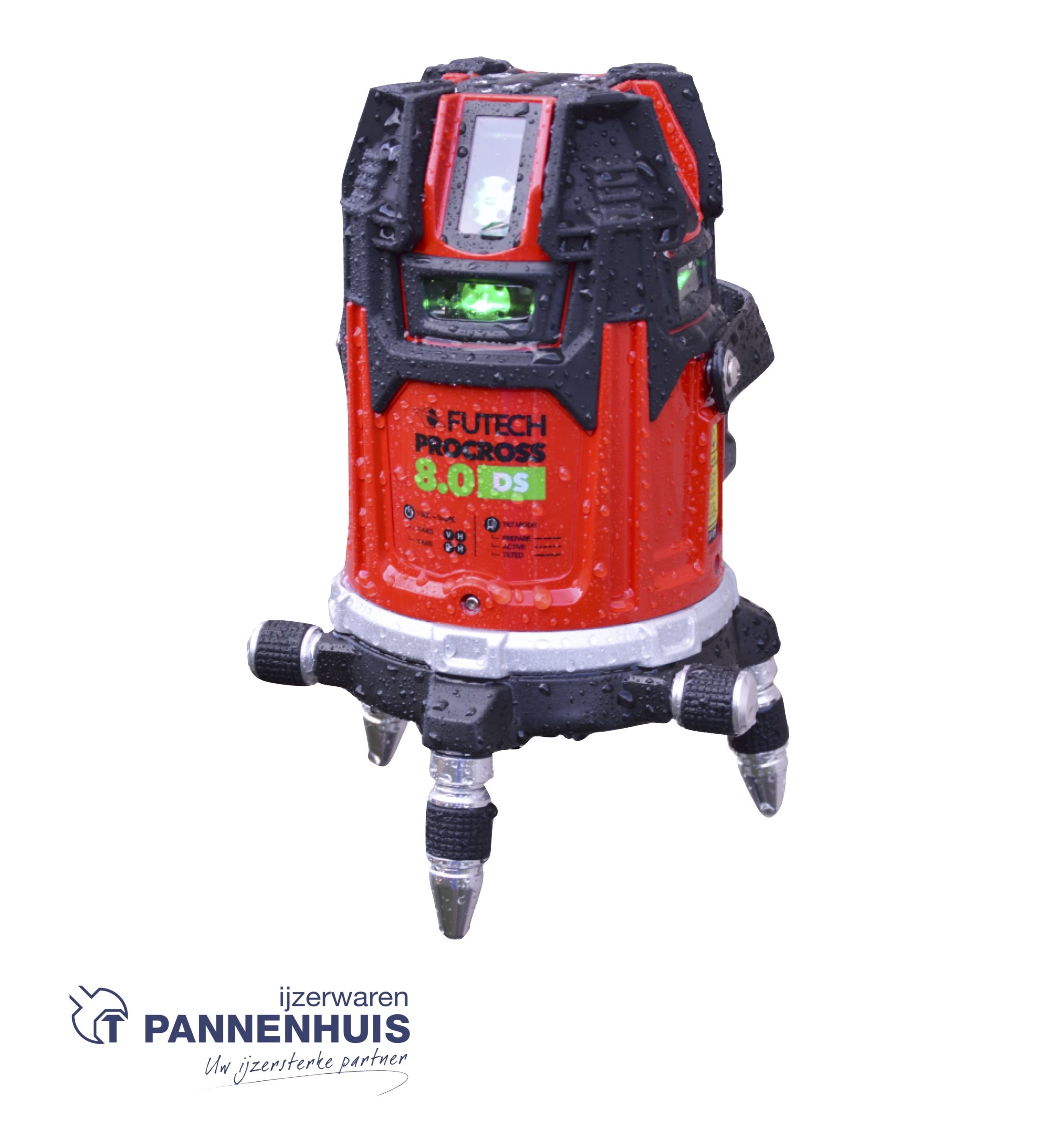 Futech Procross 8.0 DS Groen - Afbeelding 2