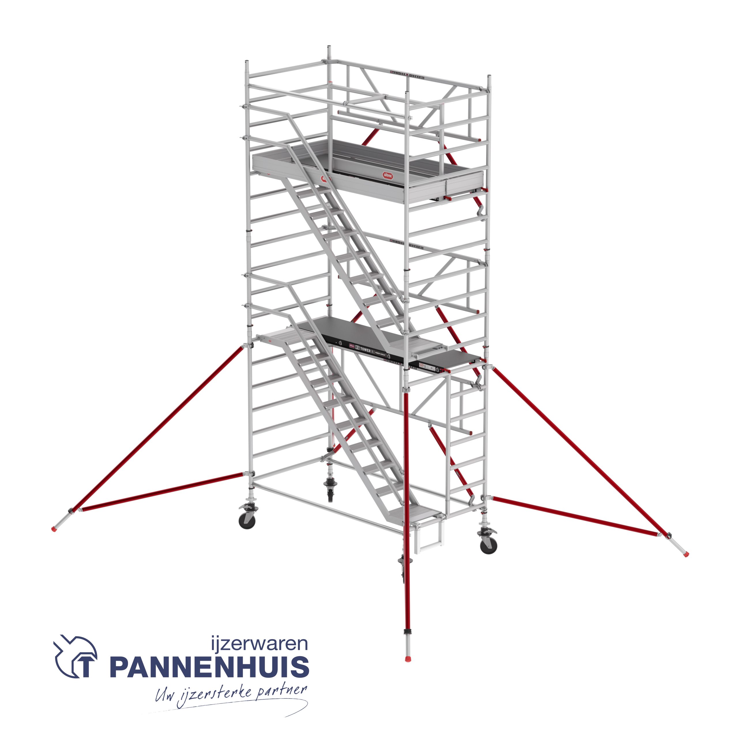 Altrex RS TOWER 53-S 6,2m 1,35 x 1,85m Fiber-Deck