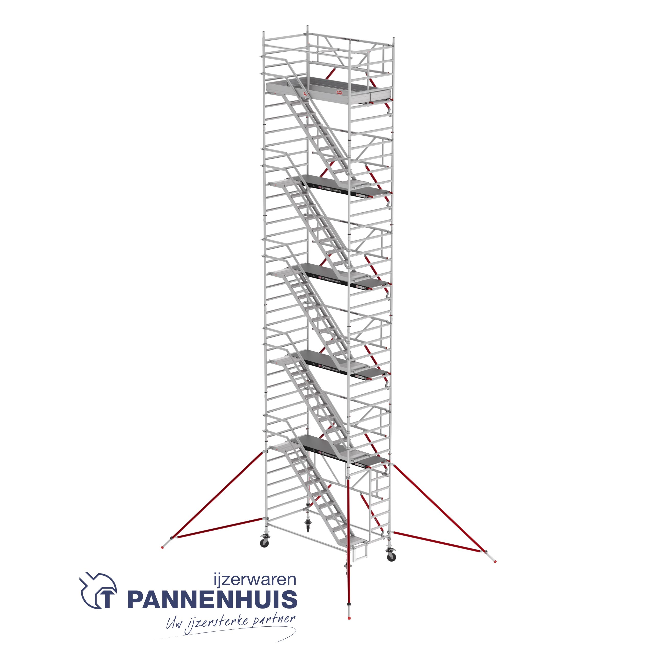 Altrex RS TOWER 53-S 12,2m 1,35 x 2,45m Fiber-Deck