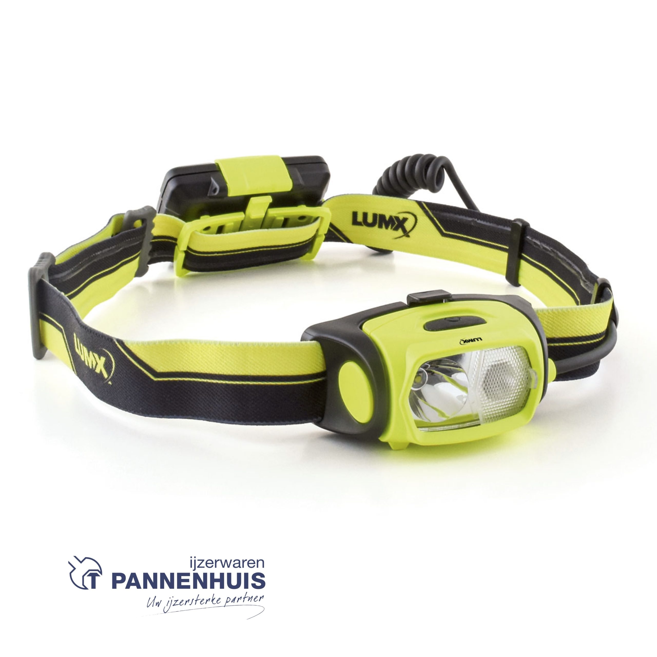 Lumx LED hoofdlamp TCT-375B 375/ lm / IPX4 (incl 3 x AAA)