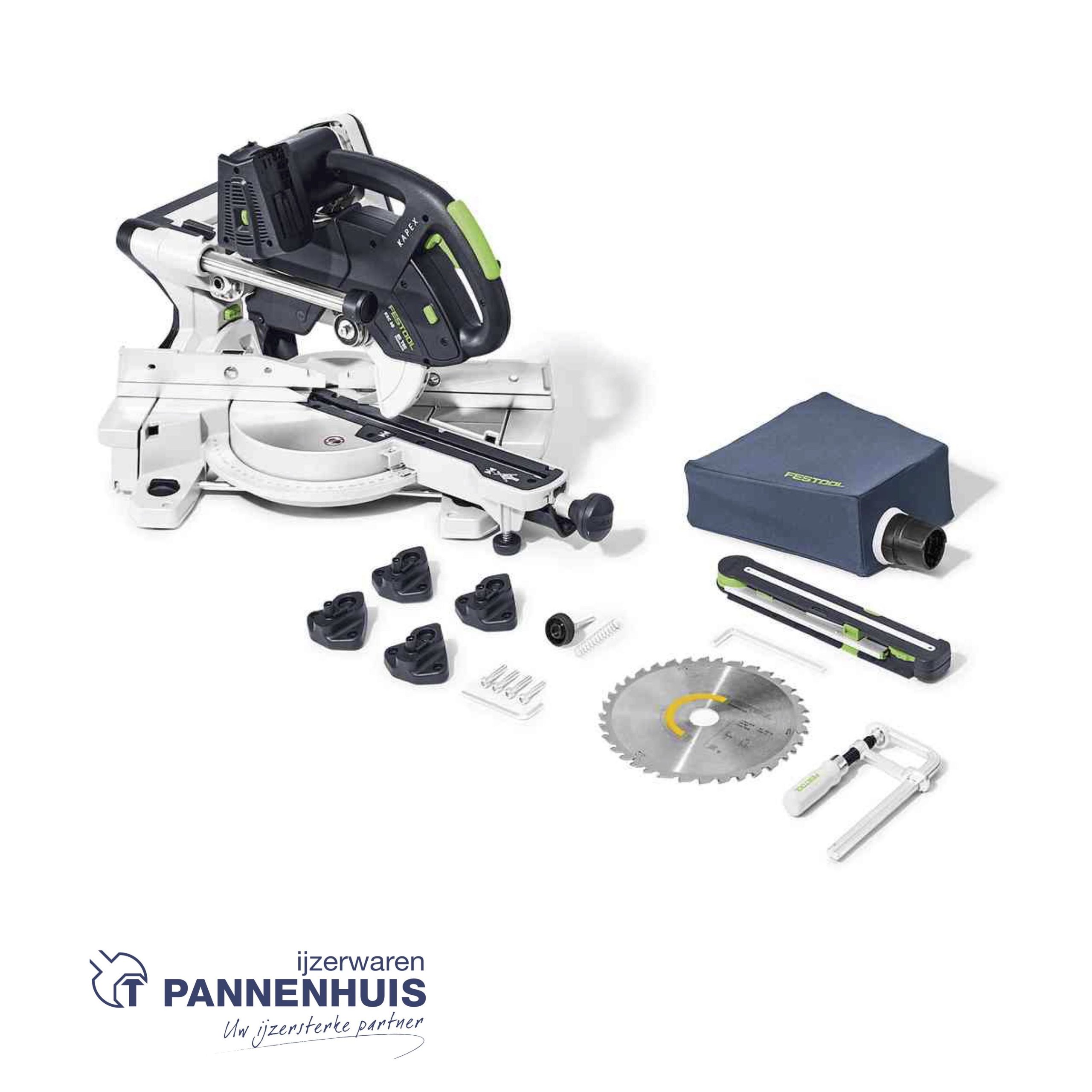 Festool Accu afkort en trekzaag KSC 60 EB-Basic OP=OP - Afbeelding 2