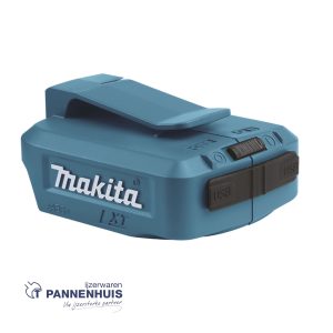Makita DECADP05 USB-adapter voor 14,4V/18V accu’s