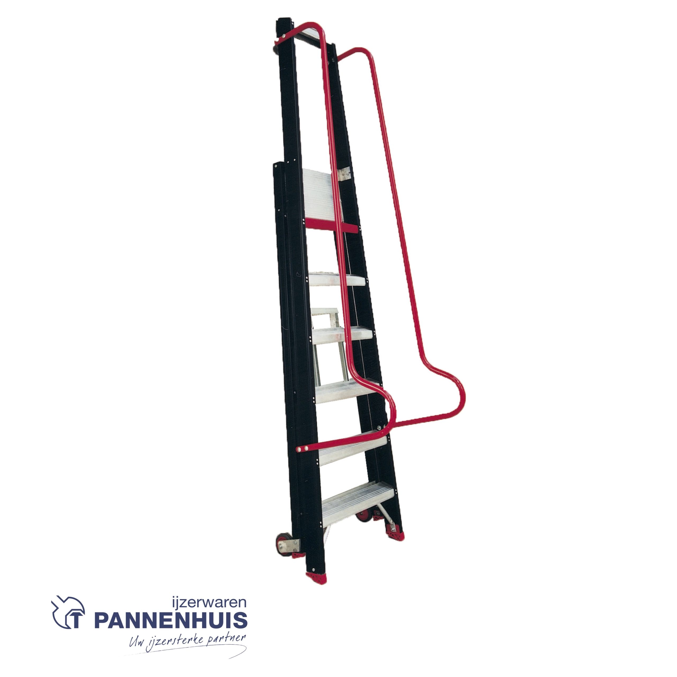 Altrex Magazijntrap Taurus enkel oploopbaar TME 9 - Afbeelding 6