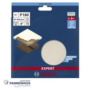 Bosch Schuurnet 150 mm, K180, 5x M480