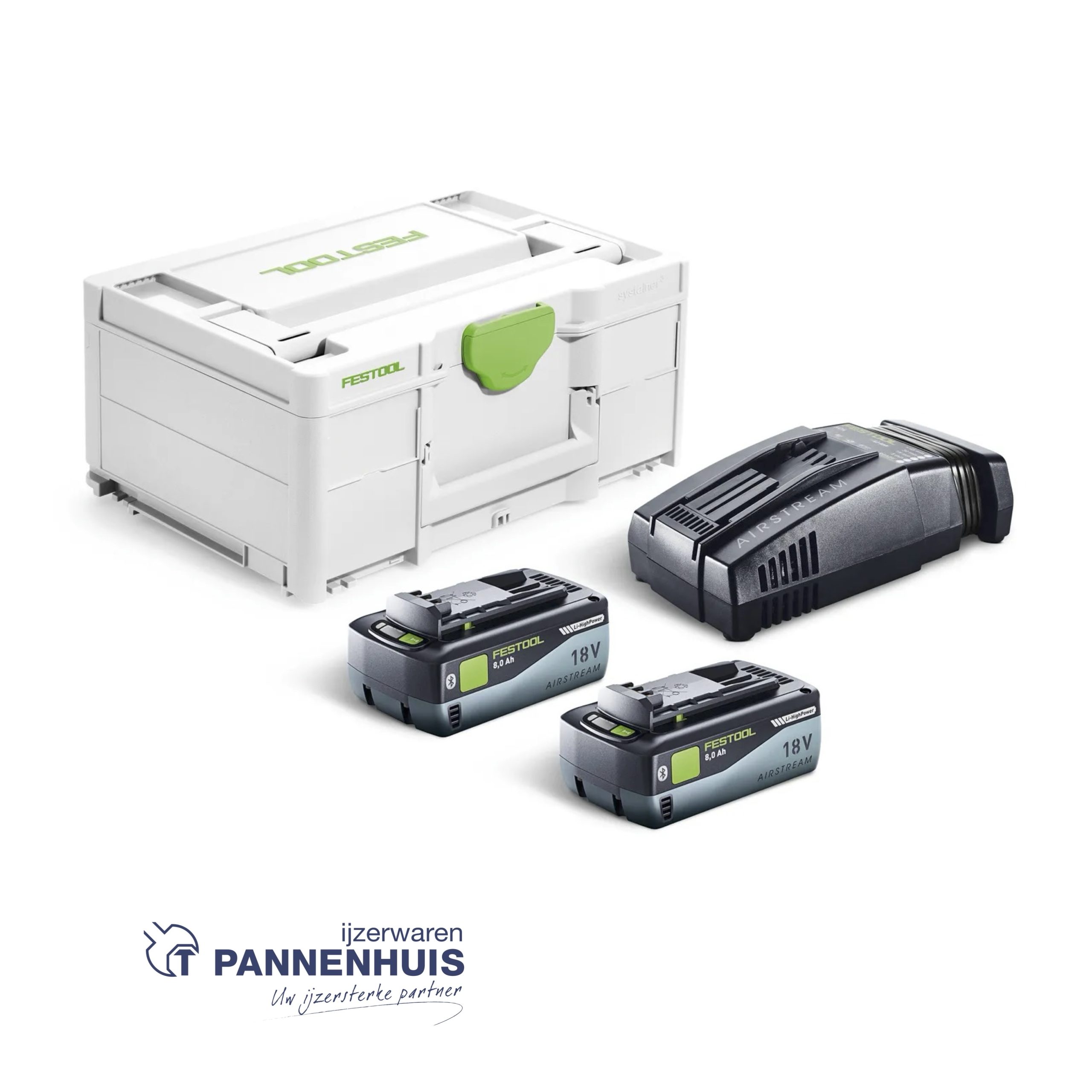 Festool Energie-set SYS 18V 2x8,0/SCA16