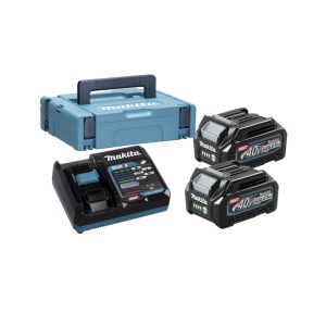 Makita Powerpack XGT 2 x BL4025 + DC40RA