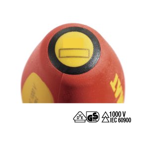 Tecwerk Schroevendraaier SLEUF VDE 2,5 x 75 mm geïsoleerd