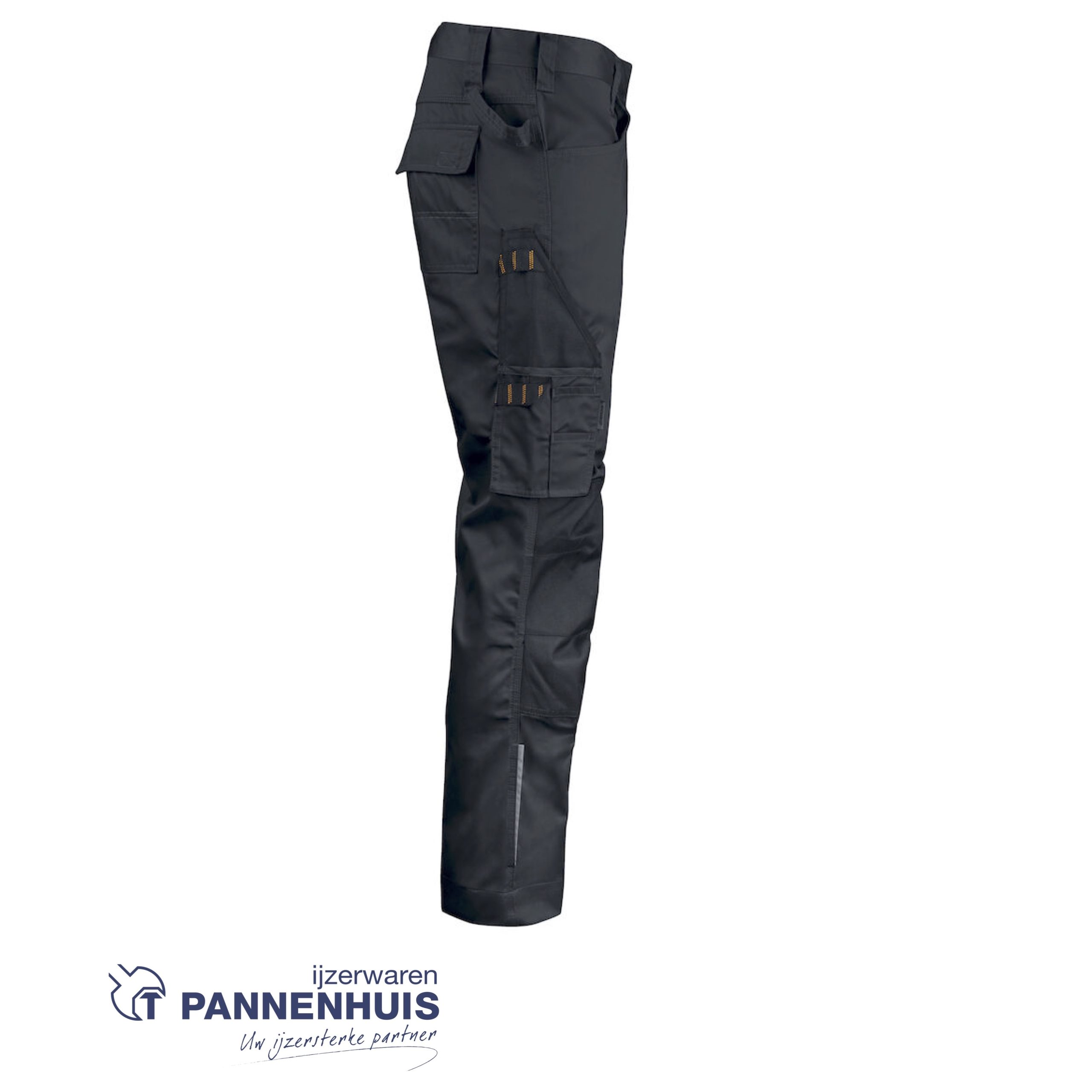 Jobman 2321 Servicebroek zwart/zwart - Afbeelding 4