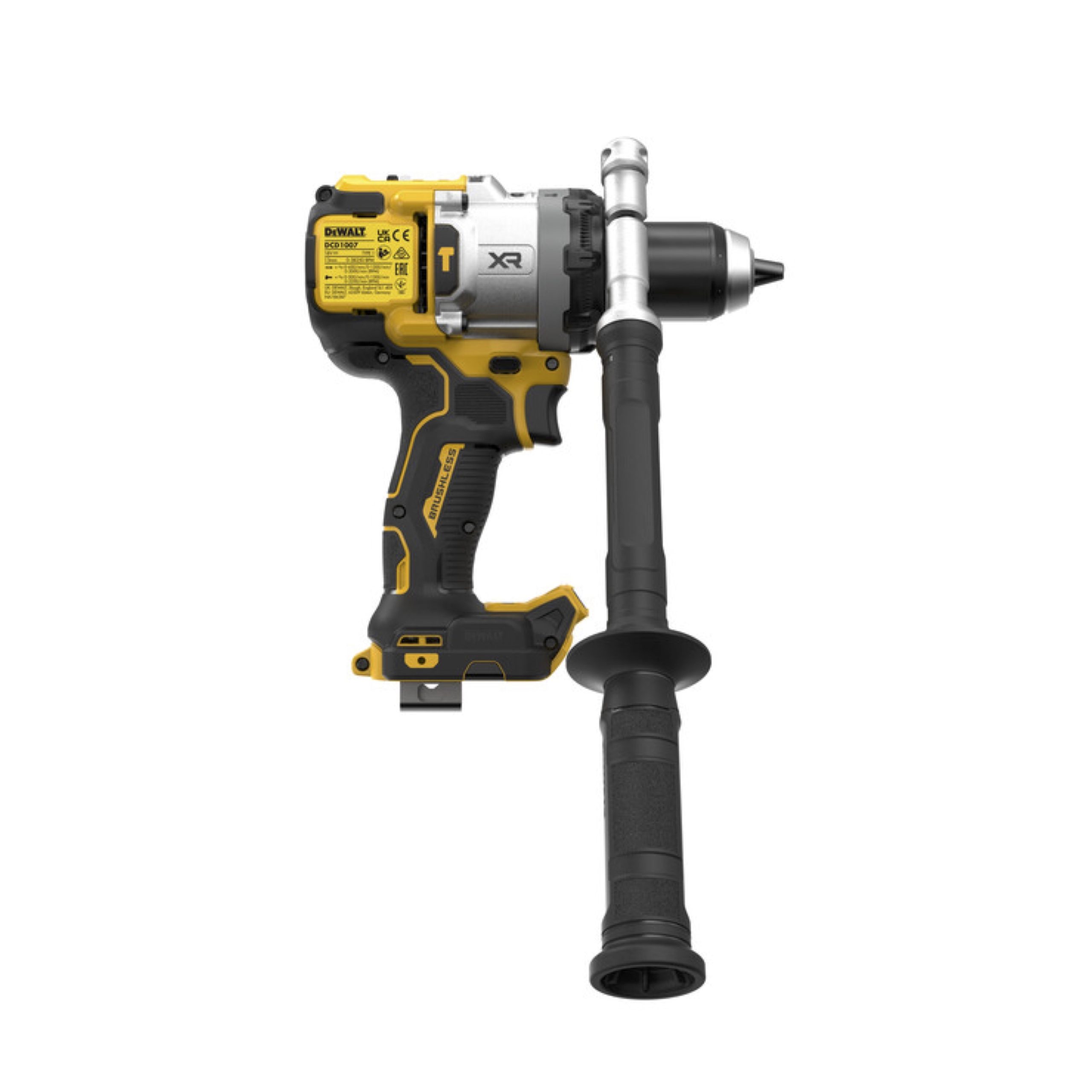 Dewalt DCD1007NT 18v XR Premium 3-snelheden schroef-/klopboormachine in TSTAK - Afbeelding 4