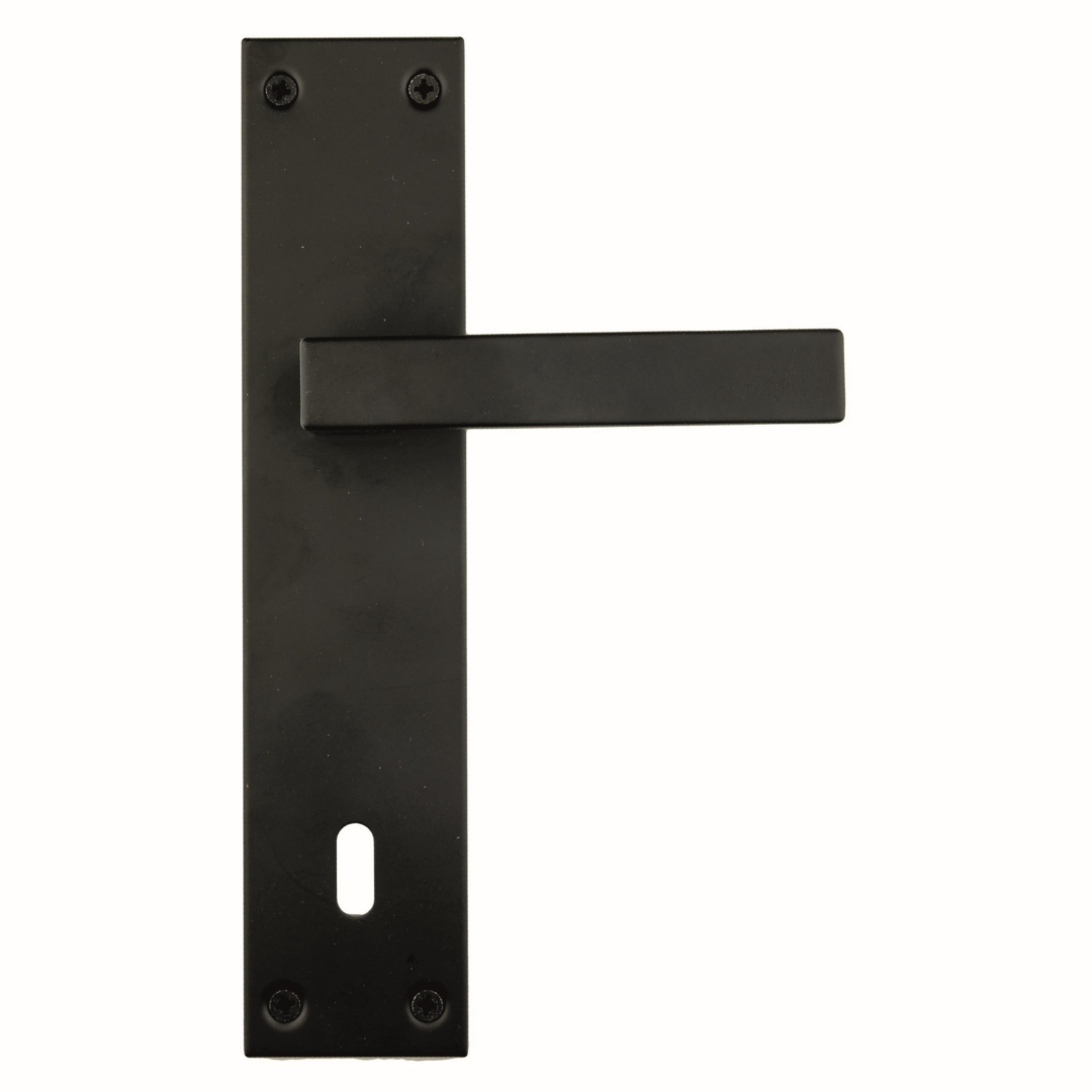 Deurkruk Pro COSMIC Zwart Plaat+KEY 110MM