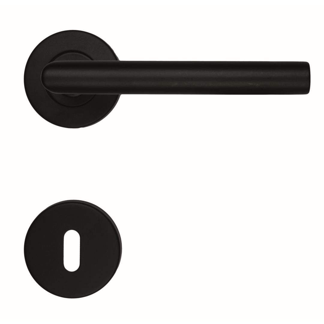 Deurkruk Pro I SHAPE 16MM ZWART R+E