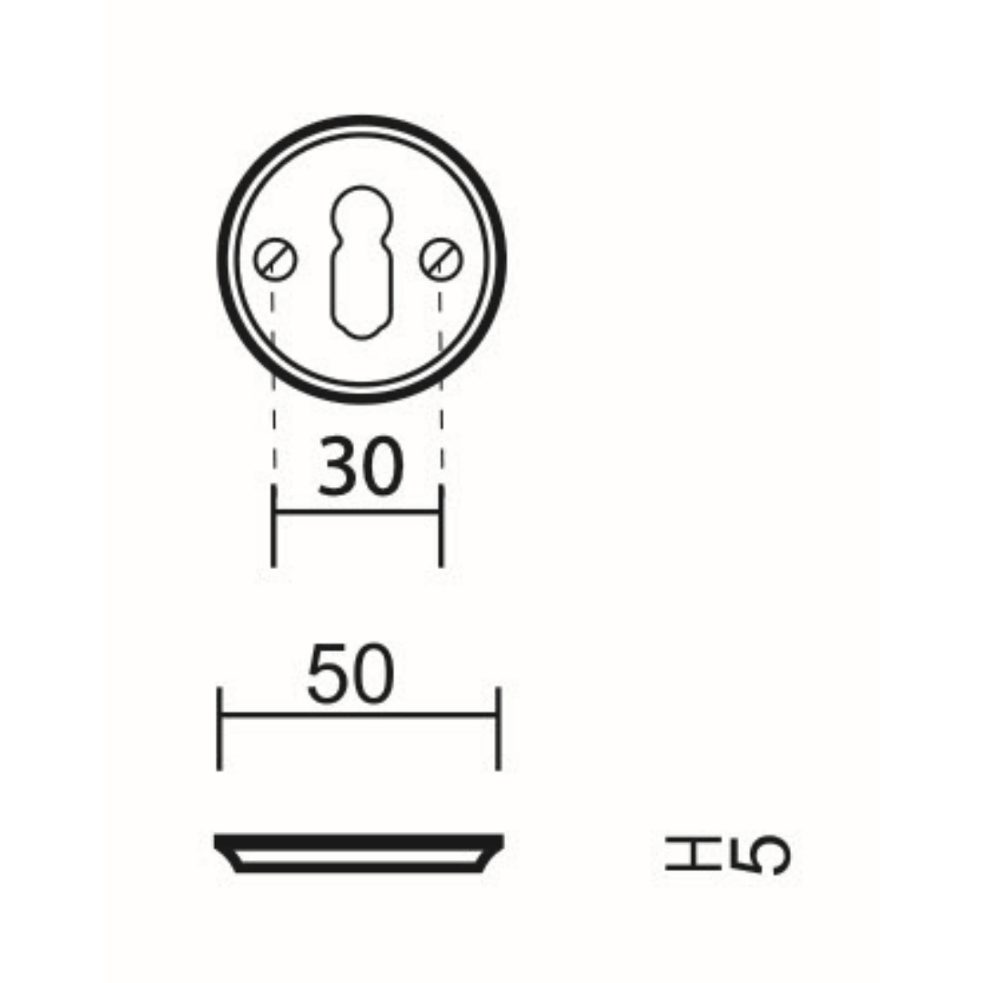 Sleutelplaatje BB NATALIE BRONS - Afbeelding 2