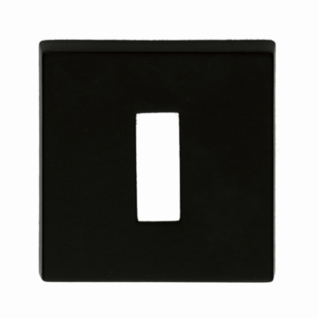 Sleutelplaatje BB SQUARE 48MM ZWART