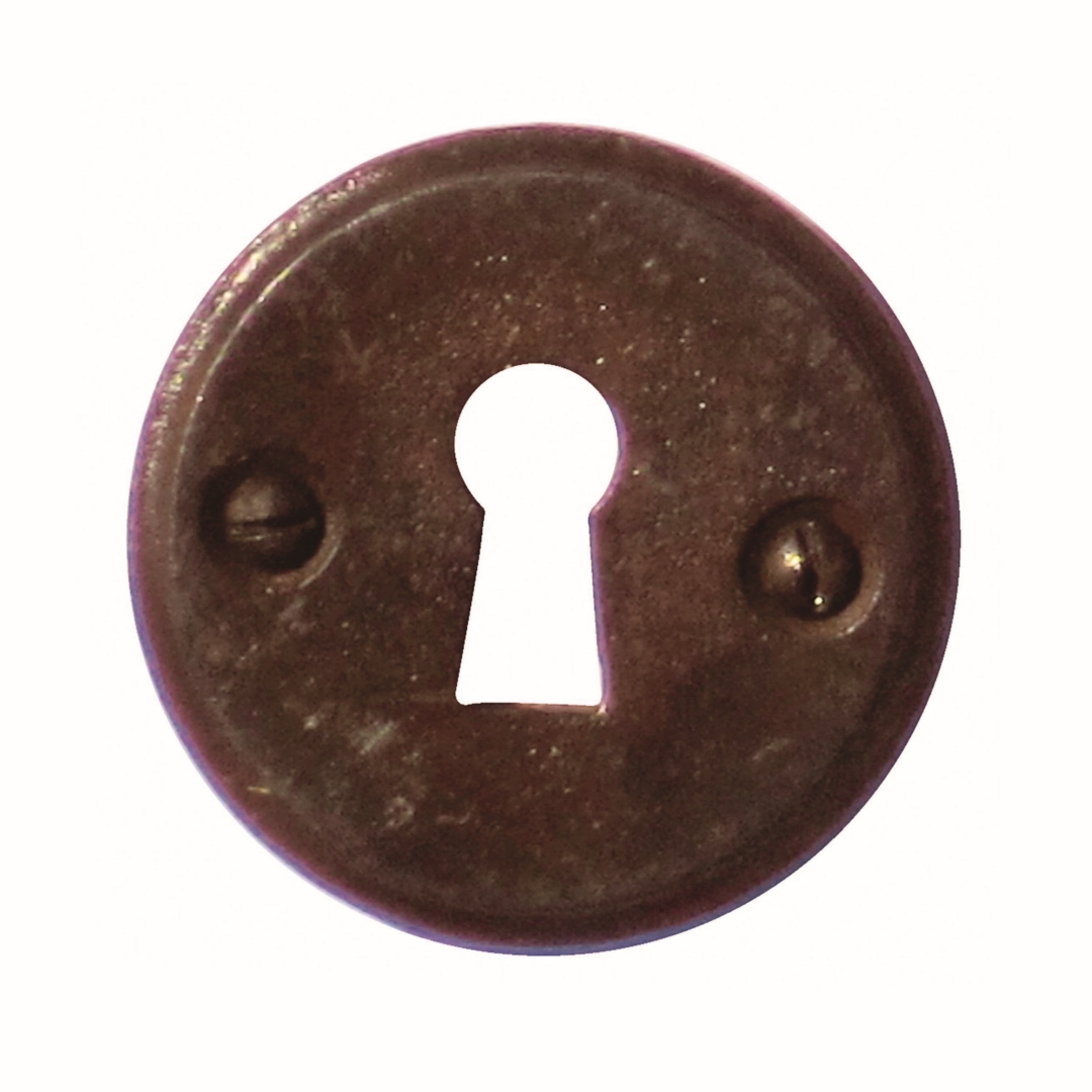 Sleutelplaatje BB Rond TARASCON ROEST