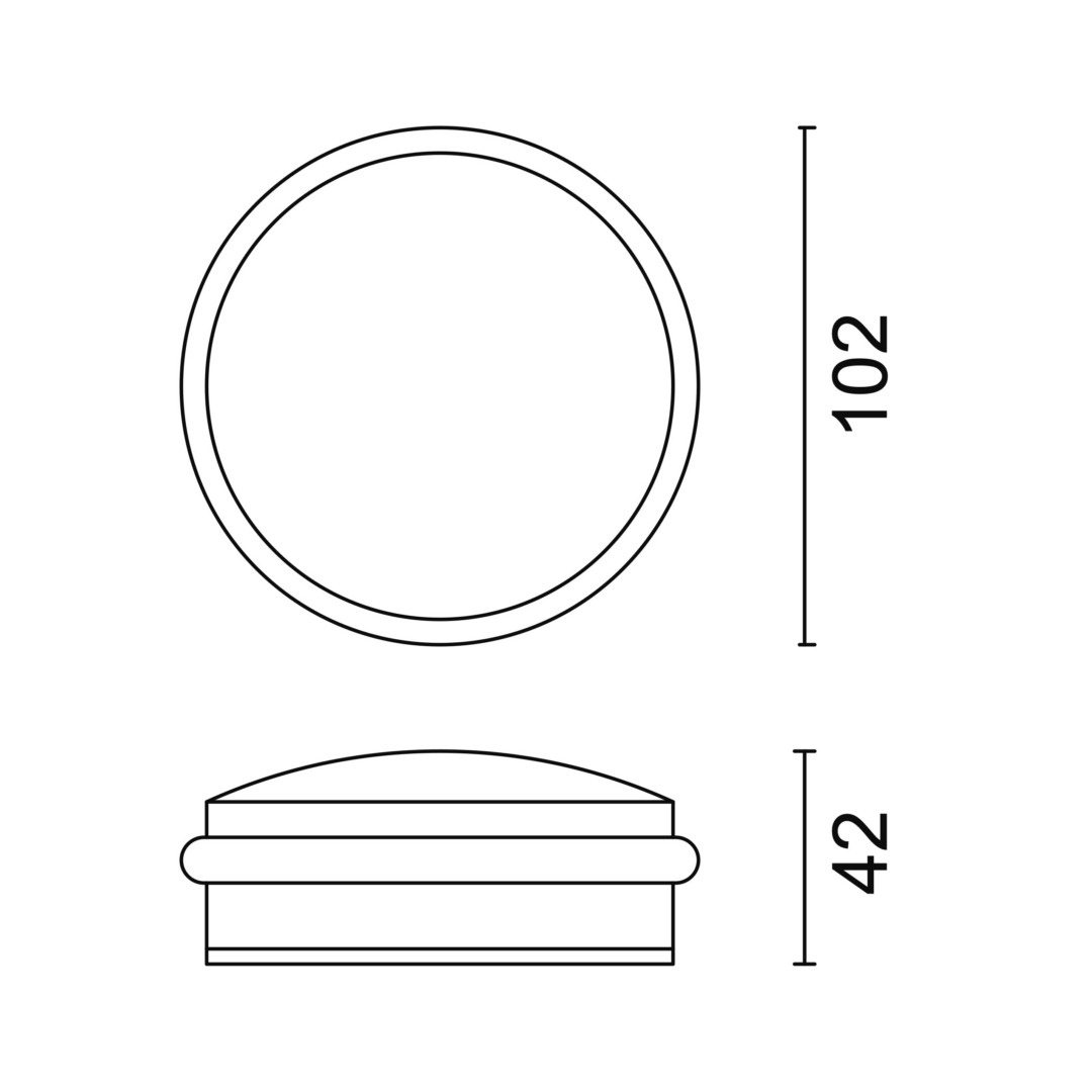 Vloerdeurstop 1,25 KG INOX PLUS - Afbeelding 2