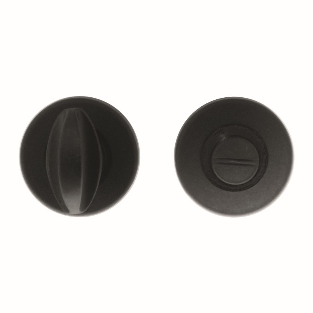 WC garnituur rond Klikrozas 45MM ZWART