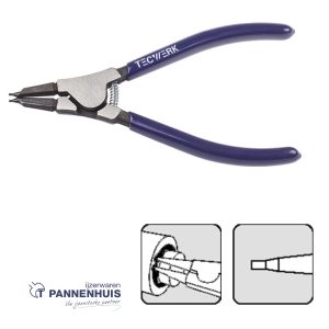 Tecwerk Borgringtang A 1 voor assen d. 10-25 mm gepolijst