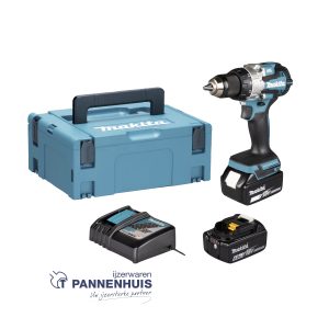 Makita DDF489RTJ accuboormachine voor het schroeven en boren.