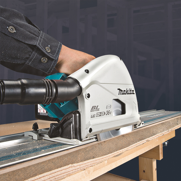 Makita DSP600ZJ Invalzaag LXT 18 V x2 - 2500 - 6300 min⁻¹ - 165 mm - Afbeelding 4