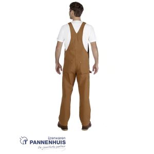 Carhartt relaxed fit DUCK BIB overall Brown