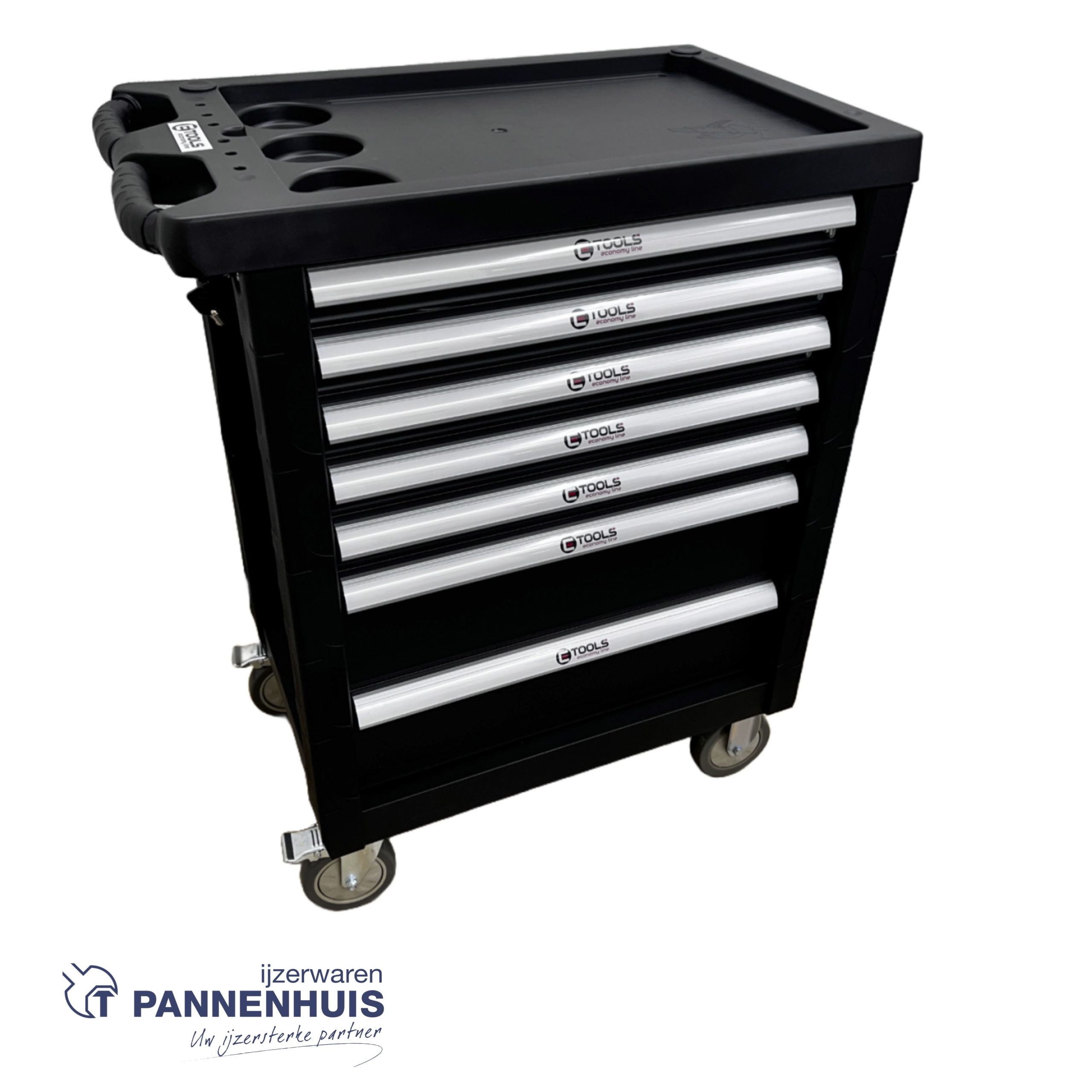 E-Tools Lege Gereedschapswagen 7 laden