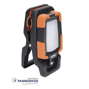 Lumx LED klemlamp 360° CL-20 – 20W – 1800 lumen – IP65, herlaadbaar