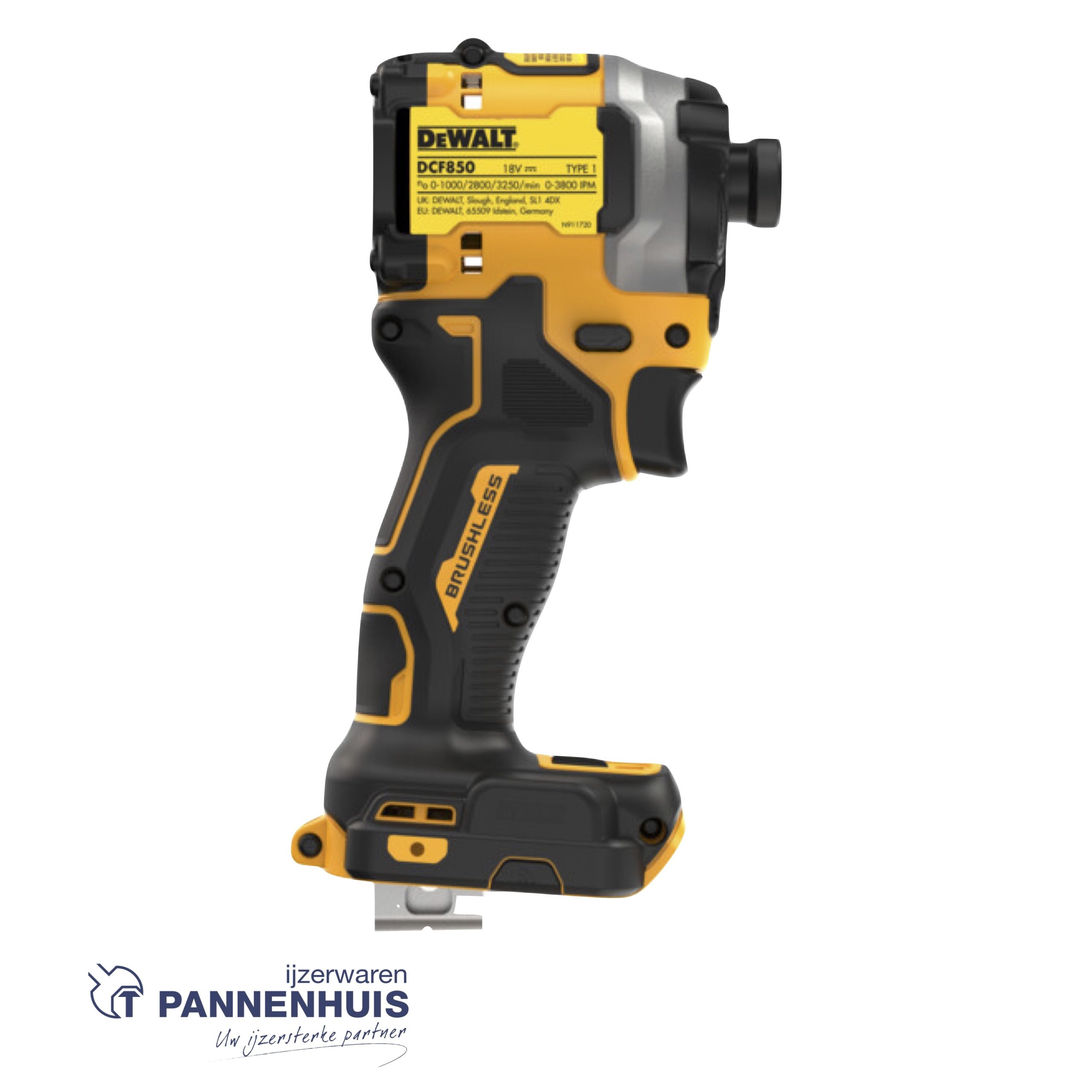 Dewalt DCK2051P2T 18V XR Brushless twin kit DCD800 + DCF850 - 2x 5Ah in TSTAK - Afbeelding 5