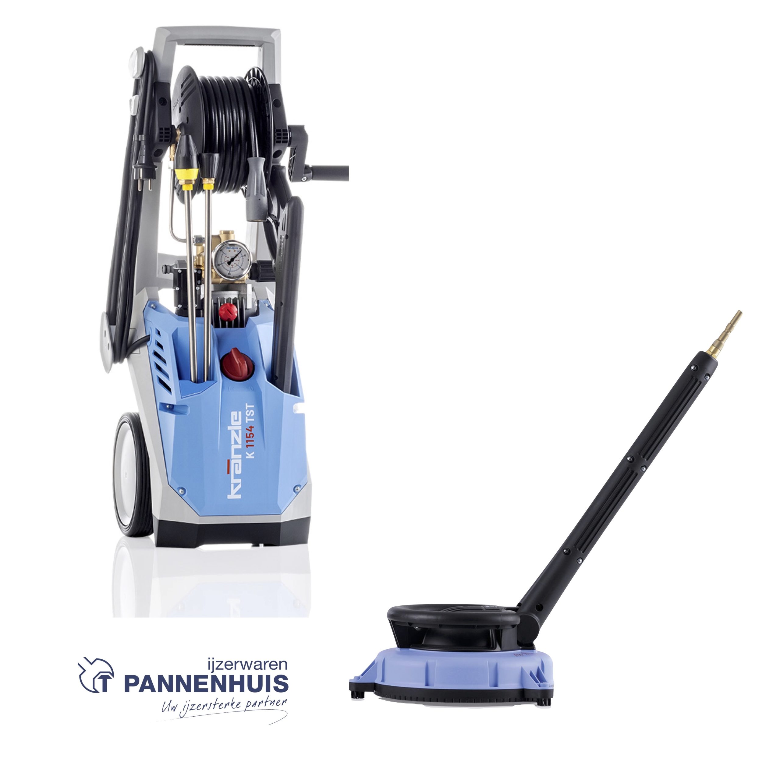 Kranzle K1154 TST + SK + UFO 41880 (steeknippel D12)