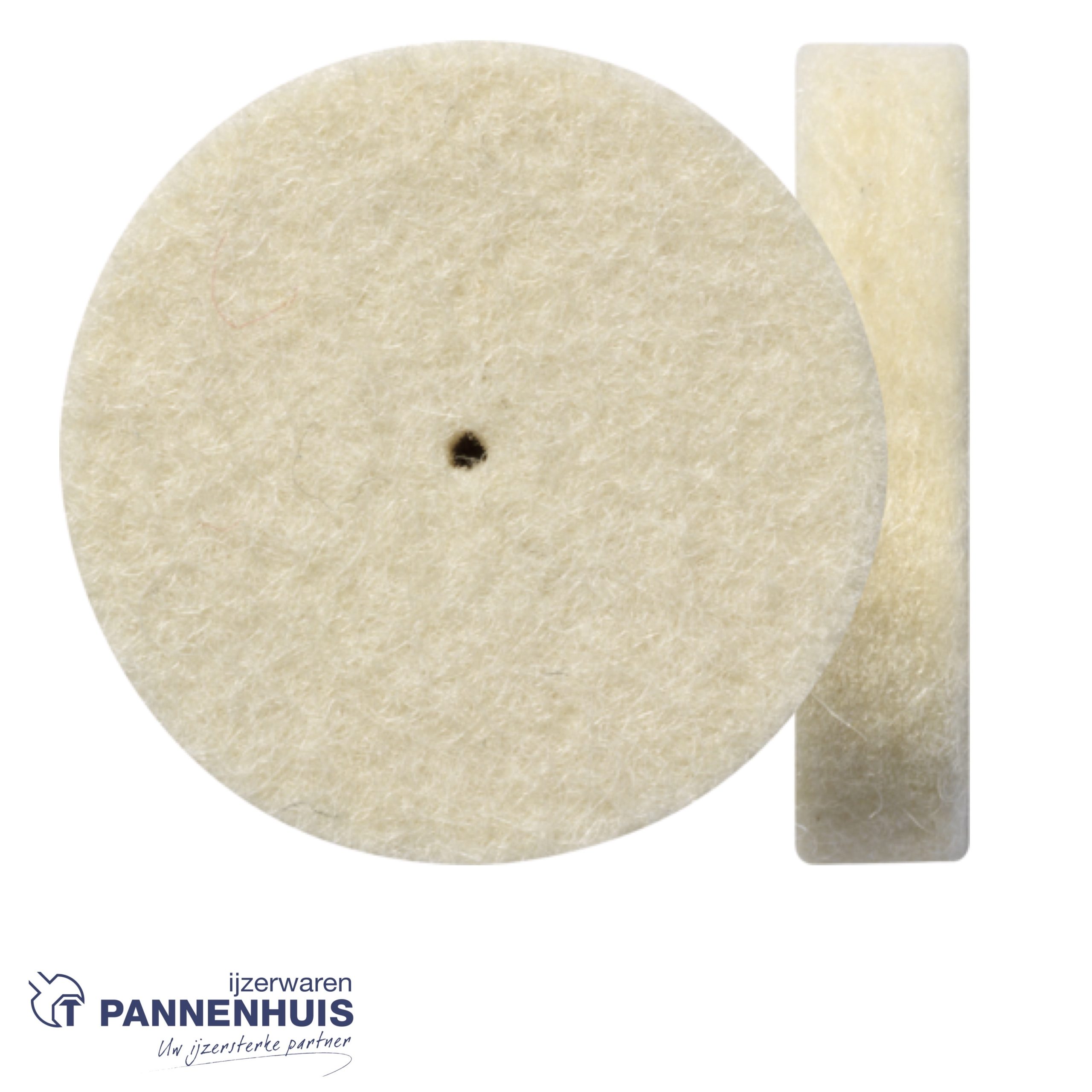 Dremel 429JA, Polijstvilt schijfmodel 25,4 mm