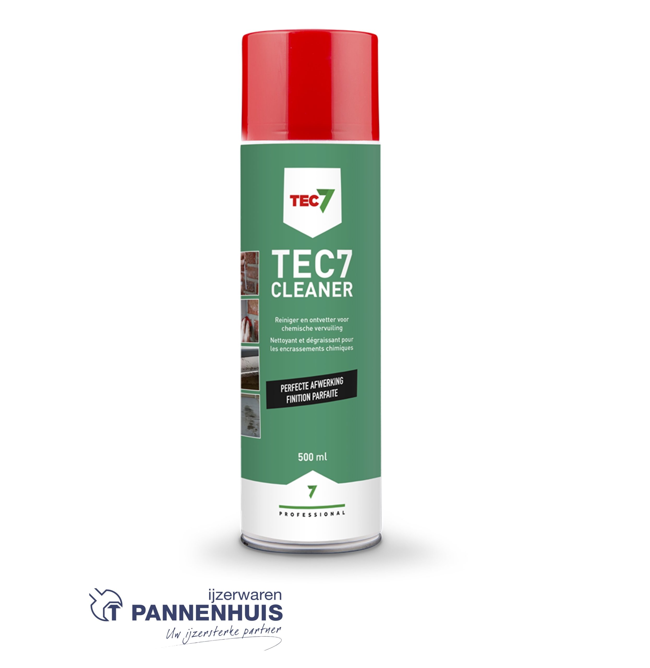 Tec7 Cleaner - aerosol 500 ml Universele reiniger en ontvetter