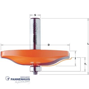 CMT Horizontale bossingfrees, HW D=82,5 x 15mm L=63,8 S=12 Z2