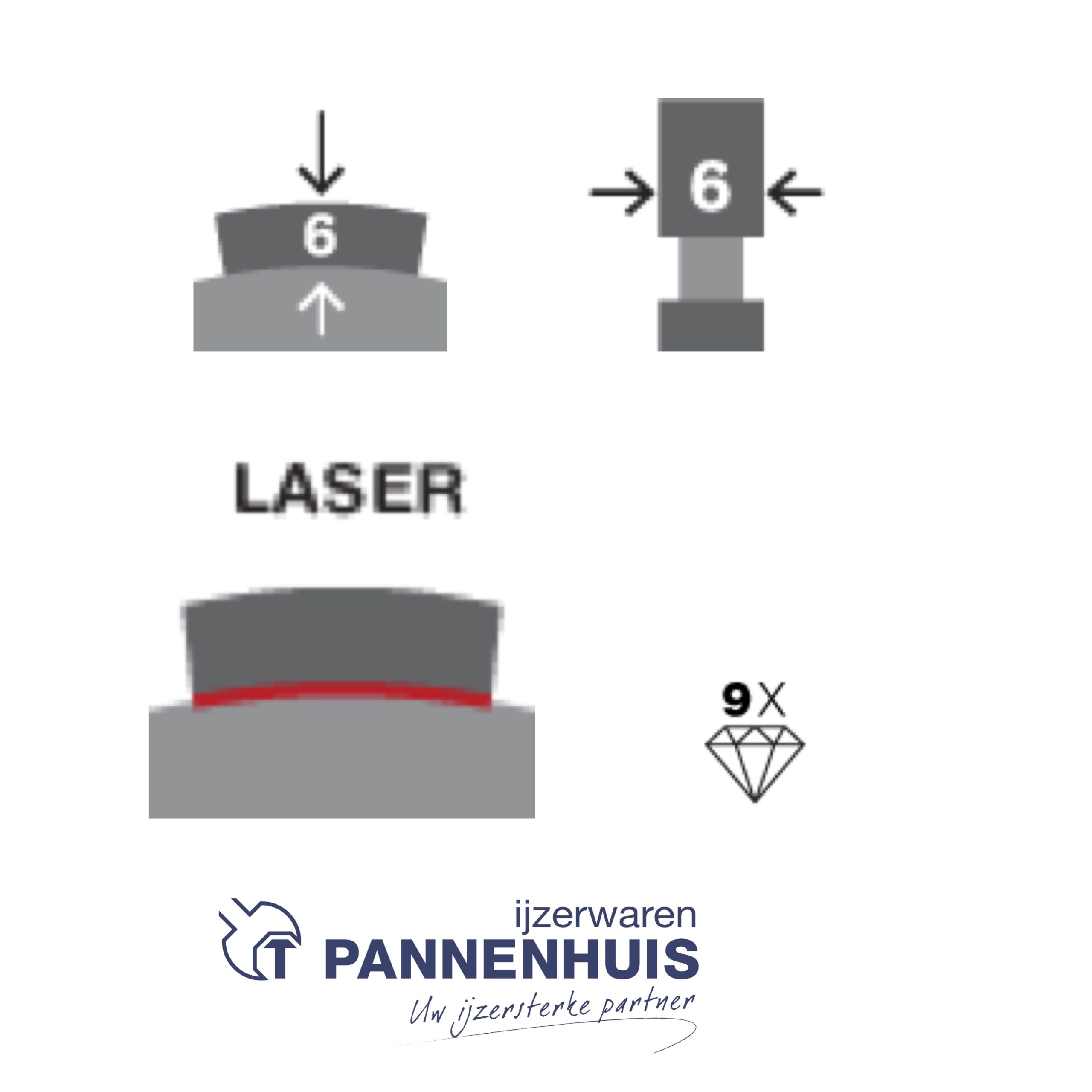 Carat CTP Premium 115 harde voegen 6mm - Afbeelding 2