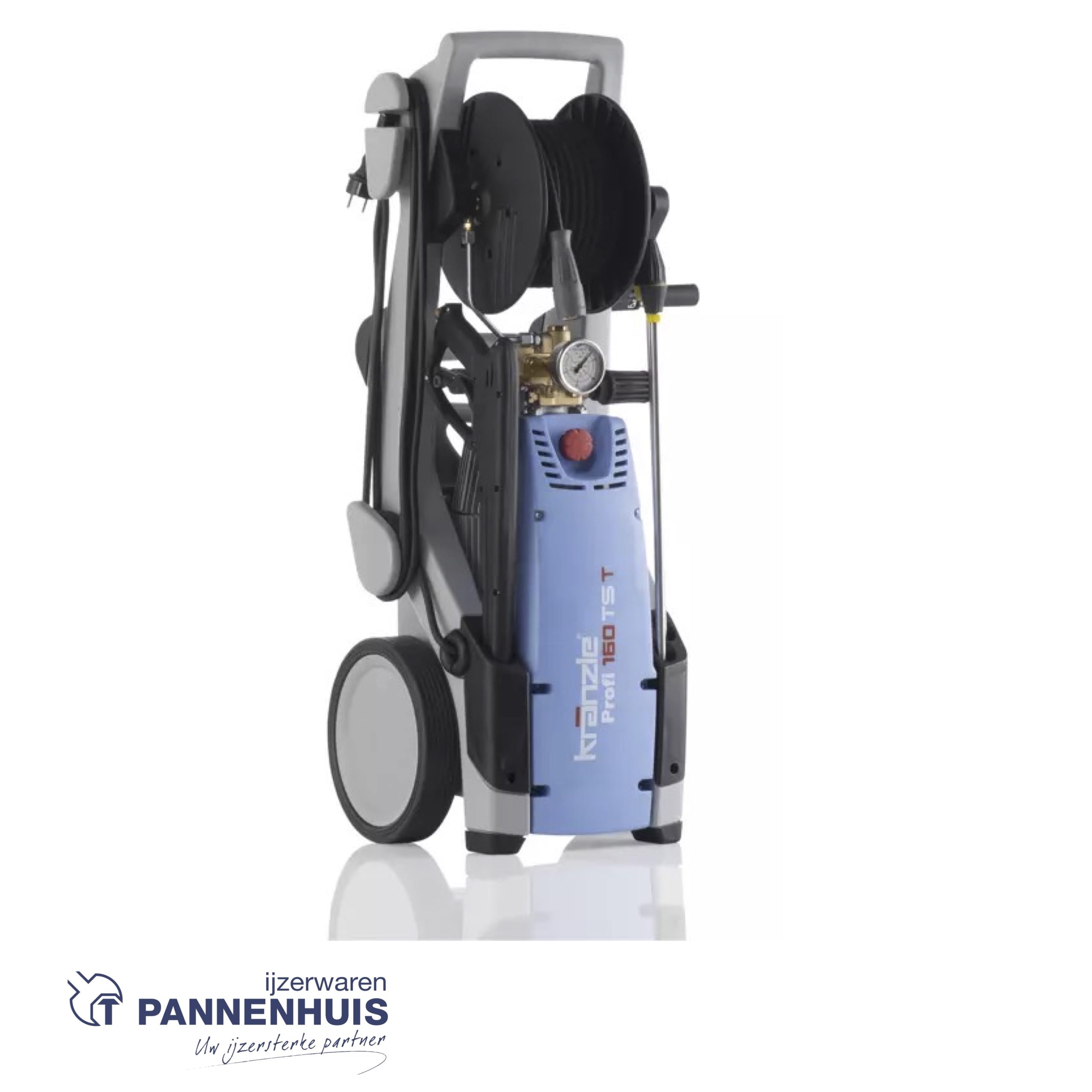 Kranzle Profi 160 TST + SK (steeknippel D12) 30-140 bar 11 L/min 1400 t/min - Afbeelding 5