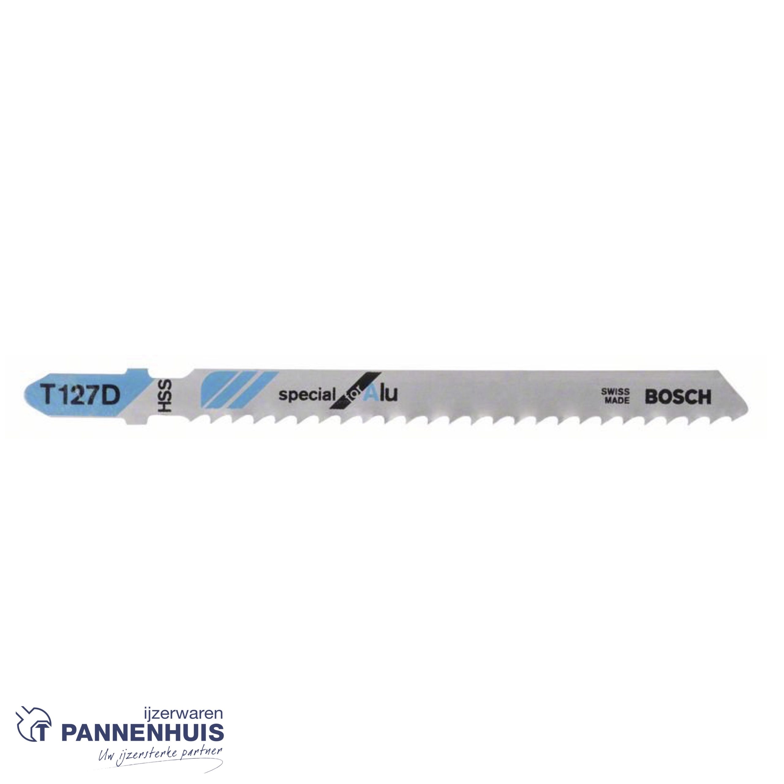 Bosch Decoupeerzaagblad T127 D Special for Aluminium 5x