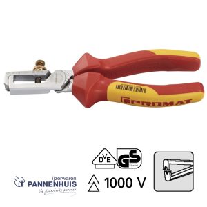 Promat Draadstriptang lengte 160 mm VDE