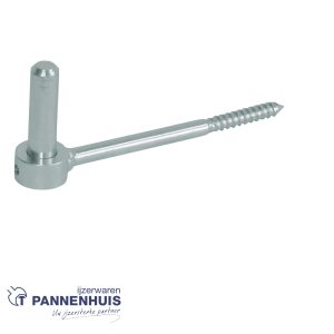 Schroefduim d.16x50mm met draad verzinkt