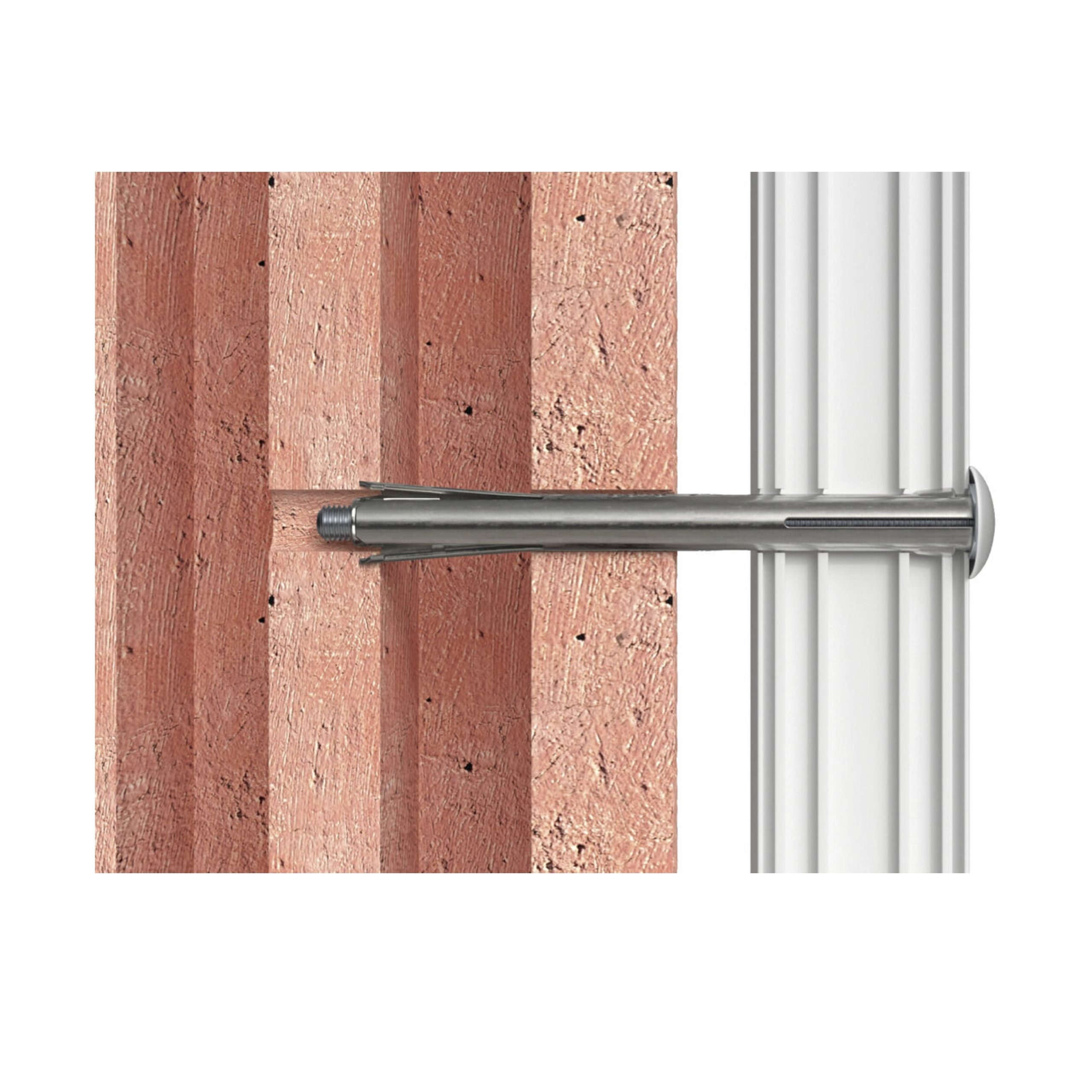 fischer Kozijnplug F 10 M 112 verzinkt (100 stuks) - Afbeelding 2