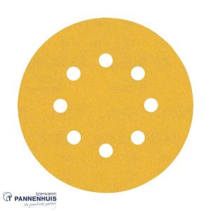 Bosch Schuurvel C470 diameter 125, G240, 8 gaten, 5x