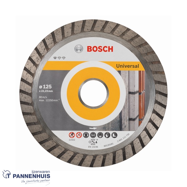 Bosch Diamantschijf Standard Universal 125x22,23