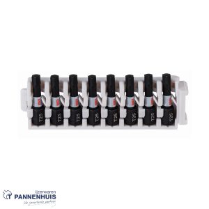 Bosch Torx slagschroefbit, T25, 25 mm, 8-delig