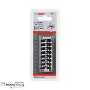 Bosch Torx slagschroefbit, T25, 25 mm, 8-delig