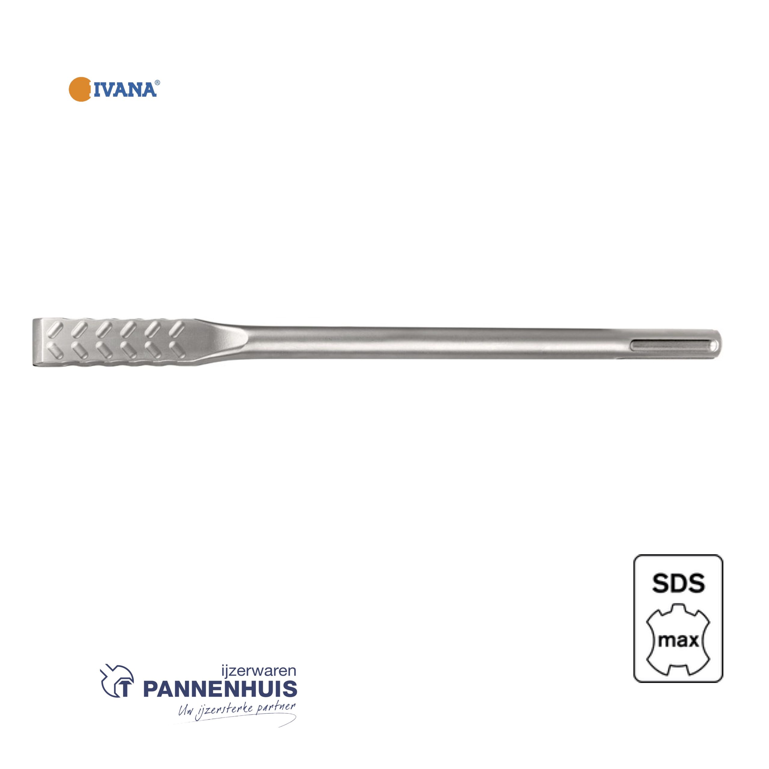 IVANA SDS-MAX Plattebeitel Premium 25x400mm