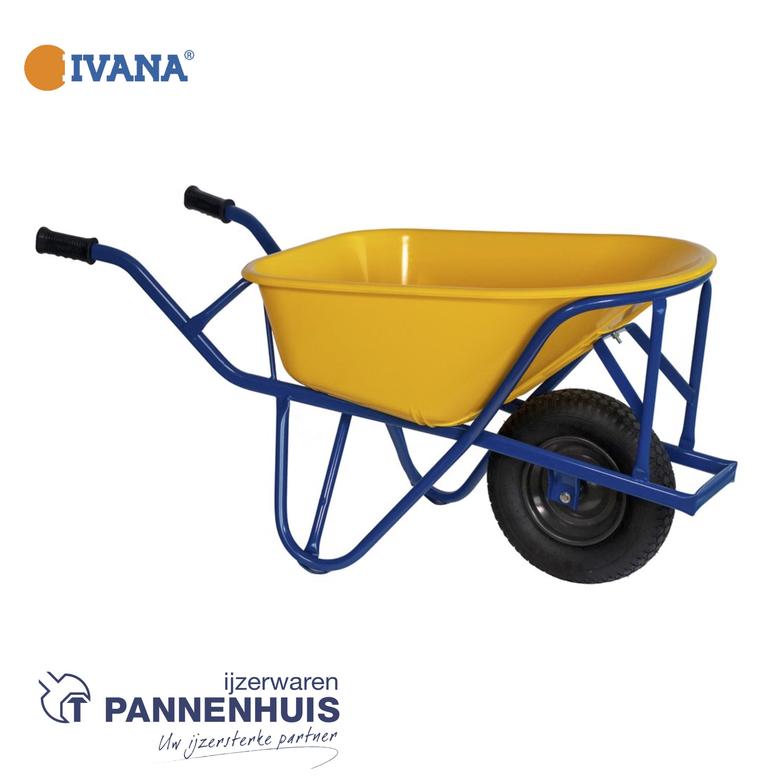 Ivana Stratenmakers kruiw ovale buis geel 85 L 4ply metalen velg,