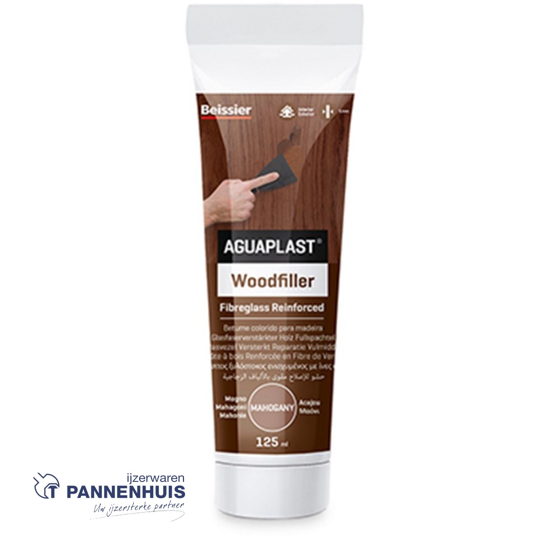 Aguaplast Woodfiller 125 ml Walnoot