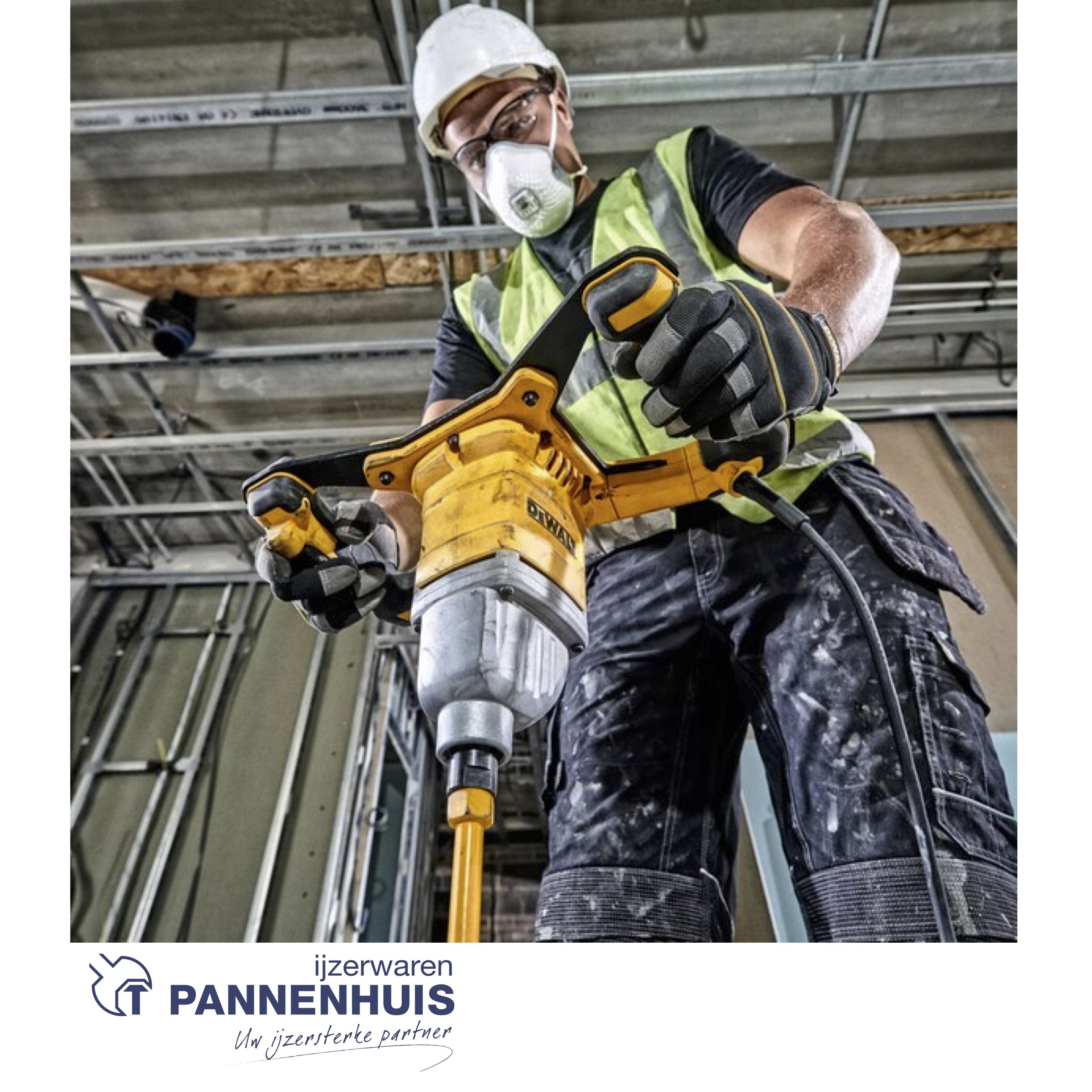 Dewalt DWD241 1800W Mixer met 3 snelheden (M14) - Afbeelding 3