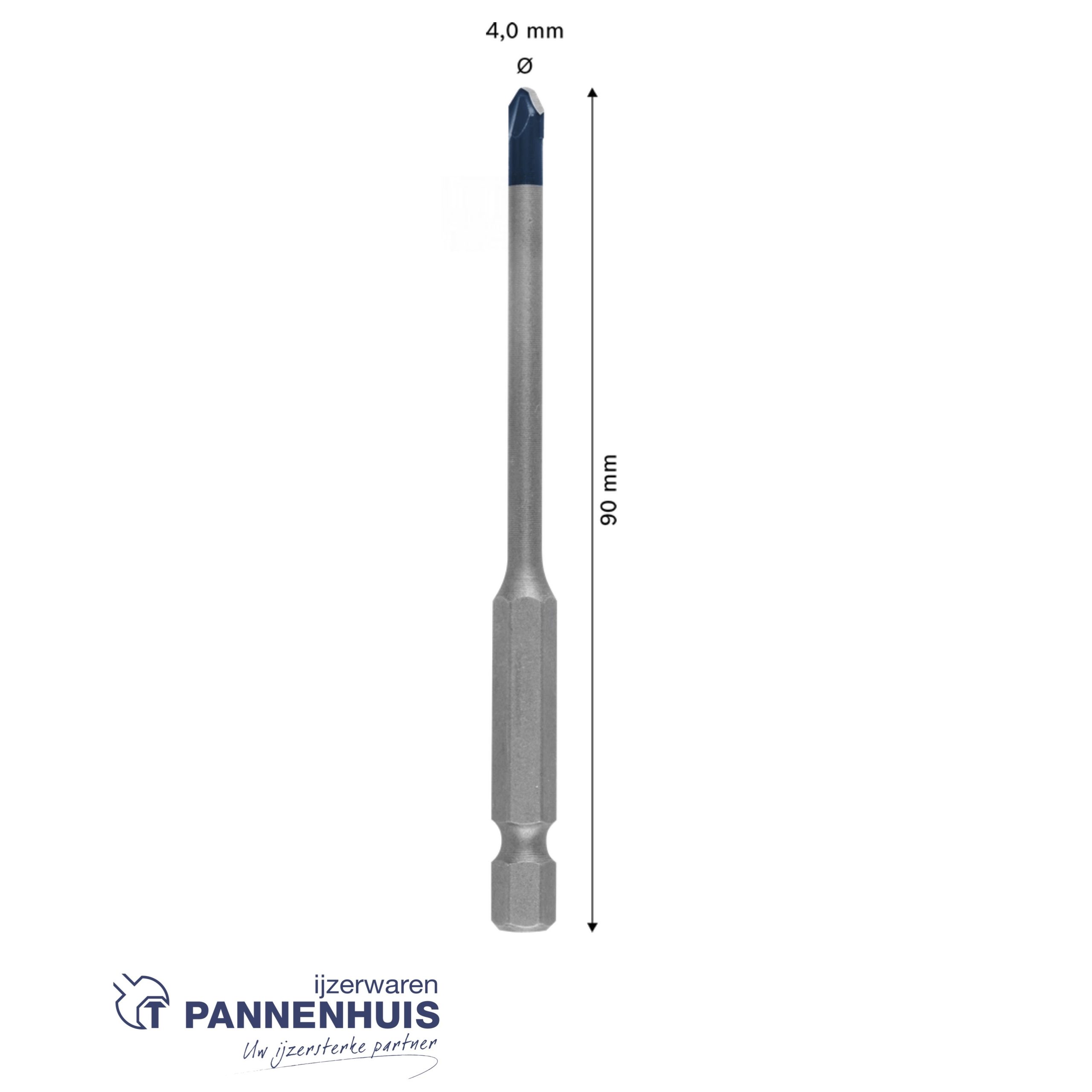 Bosch Expert Tegelboor HEX-9 HardCeramic 4x90 - Afbeelding 3