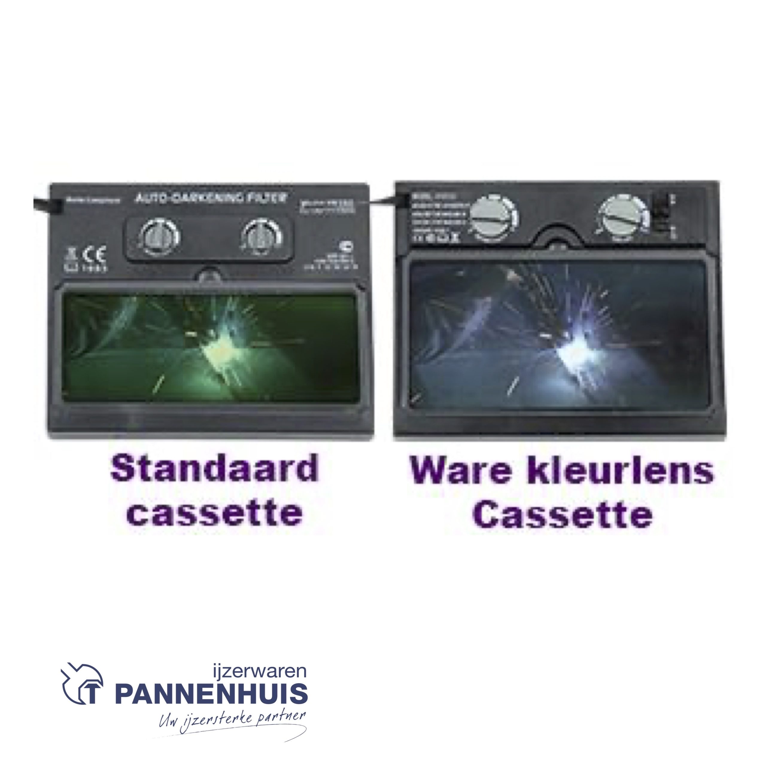 Parweld XR938H Lashelm of slijphelm met ware kleurcassette - Afbeelding 2